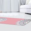 Yoga Mat Foldable Non-Slip Exercise Pink