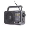 AM FM Radio Portable Transistor Speaker Battery Powered USB DC Small Loud Indoor Outdoor Emergency Camping Use