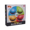 4p Game Buzzers Sound Pack Buzzer Button Lights Game Show Buzzers Family Quiz Game Buttons Perfect Game Night Trivia Club Classroom