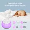 White Noise Sound Machine for Sleeping with Night Light, 34 Soothing Sounds, Rechargeable White Noise Machine for Kids Sleep