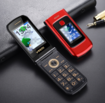 4G Unlocked Flip Phone Dual Screen SOS Function Loud Sound E Book Feature Senior Gift Elderly E Book Red