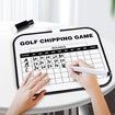 2-in-1 Golf Chipping Game Training Mat Interactive Putting Dart Game Indoor Outdoor Games For Kids Home Backyard Office