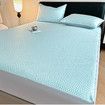150*200cm 3p Set Wrap Around Bedding Mat Summer Cool Feeling Silky Pillow Case Bean-shaped massage Breathable Antibacterial Foldable Washable