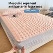 180*200cm 3p Set Thickend Latex Wrap Around Bedding Mat Summer Cool Silky Pillow Case Bean-shaped massage Breathable Antibacterial Foldable Washable
