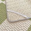 150*200cm 3p Set Latex Bedding Mat  Summer Cool Silky Pillow Case  Breathable Antibacterial Foldable Washable Kids Gift
