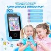 Smart Phone with 2.8inch Touchscreen,Kids Toy for 3-10 Year Old Boys ,Toddler Learning Play Toy Phone with Dual Lens