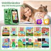 Kid Smart Phone, Touchscreen Learning Education Phone,Christmas Birthday Gifts for 4-9 Year Old (Green)