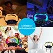 Night Light Bluetooth Speaker, Wireless Charging Speaker, Best Birthday Ideas for Teenagers, Applicable for Bedroom-Black