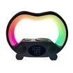 Night Light Bluetooth Speaker, Wireless Charging Speaker, Best Birthday Ideas for Teenagers, Applicable for Bedroom-Black