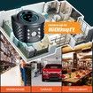 Ultrasonic Rodent Repeller, Indoor Pest Control, Pest Defence Critter Ridder, Mouse Deterrent Ultrasonic, Repel Squirrels, Ultrasonic Bat Repellent for Attic and Rodent Repellent Indoor