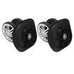 1 Pair Luggage Suitcase Wheels,Trunk Wheels,Luggage Wheel Spare Part Universal Wheel Replacement Luggage Suitcase Wheels,Mute Double Row Wheels