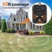 Anti Barking Device with 3 Ultrasonic Level Automatic bark Stopper Dog Barking Deterrent Tool, 50ft Range for Indoor & Outdoor No Barking Silencer for Most Dog Sizes