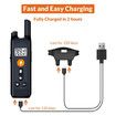Dog Shock Collar for 10 to 110lbs, Waterproof Rechargeable Electric Dog Training Collar with Remote for Small Medium Large Dogs