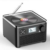 Bluetooth Rechargeable CD Player Portable Speakers Boombox FM Radio MP3 Disc USB TF Headphone Jack Audio Entertainment