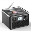 Bluetooth Rechargeable CD Player Portable Speakers Boombox FM Radio MP3 Disc USB TF Headphone Jack Audio Entertainment