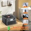 Bluetooth Rechargeable CD Player Portable Speakers Boombox FM Radio MP3 Disc USB TF Headphone Jack Audio Entertainment