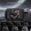 Night Vision Goggles, 4K Night Vision Binoculars for Men with 2.8Inch HD Screen,9 Levels IR Mode and 10X Digital Zoom for Hunting and Surveillance, Max Support 128GB TF Card(Not Inclued) for Photo and Video