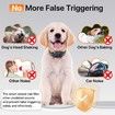 Dog Bark Collar, Smart Bark Collar with 5 Adjustable for Large Medium Dogs,Automatic Anti Barking Training Collar with Beep Vibration Shock Mode