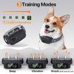 Dog Bark Collar, Smart Bark Collar with 5 Adjustable for Large Medium Dogs,Automatic Anti Barking Training Collar with Beep Vibration Shock Mode