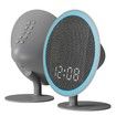 White Noise Machine with Bluetooth,39 Soothing Sounds LED Night Light and Clock Display for Sleeping,Sleep Sound Machine for Office,Insomniacs