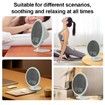 White Noise Machine with Bluetooth,39 Soothing Sounds LED Night Light and Clock Display for Sleeping,Sleep Sound Machine for Office,Insomniacs