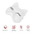 10PCS Cat Mask Therian Masks White Cat Masks Dress Up Masks DIY White Masks Cosplay Masks Costume Party Favors