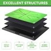 Golf Hitting Mat,Golf Training Mat for Swing Path Feedback/Detection Batting,Extra Replaceable Golf Practice Mat 16Inx12In,Golf Gifts for Men Women