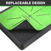 Golf Hitting Mat,Golf Training Mat for Swing Path Feedback/Detection Batting,Extra Replaceable Golf Practice Mat 16Inx12In,Golf Gifts for Men Women