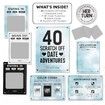 40 Scratch Off Date Adventure Ideas Fun & Romantic Activities for Couples, Ideal for Anniversaries Birthdays and Date Night Gifts