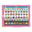 Kids Tablet Learning Pad Toddler Tablet with ABC Word Song Music Number Electronic Interactive Toy for Educational Preschool Boys and Girls 3 4 5 Years Old, Pink