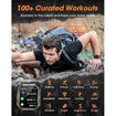 Smart Watches for Men (Answer/Make Calls),2.02In Fitness Smart Watch for Android and iPhone,Waterproof Fitness Tracker (Black)