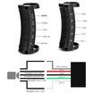 Universal Remote Control Car Steering Wheel Button Remote Control Car Navigation DVD, 2 Din Android, Window Bluetooth Wireless