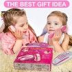 Kids Play Phone, Intercom Toy with Real Ring Sounds, Pretend Play Telephone for Kids Age 3 Up