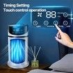 Portable Air Fan 3in1 Cooler Humidifier Evaporative Air Cooler Small Room Dorm Bedroom Camping Office