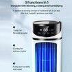 Portable Air Fan 3in1 Cooler Humidifier Evaporative Air Cooler Small Room Dorm Bedroom Camping Office