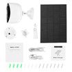 Wireless Security Camera Home CCTV House Indoor Outdoor WiFi Surveillance System Waterproof with Solar Panel Battery