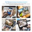 Wireless Security Camera*2 Home CCTV House Indoor Outdoor WiFi Surveillance System Waterproof with Solar Panel Battery