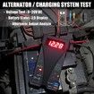 12V Digital Car Battery Tester Voltmeter and Charging System Analyzer with LCD Display and LED Indication