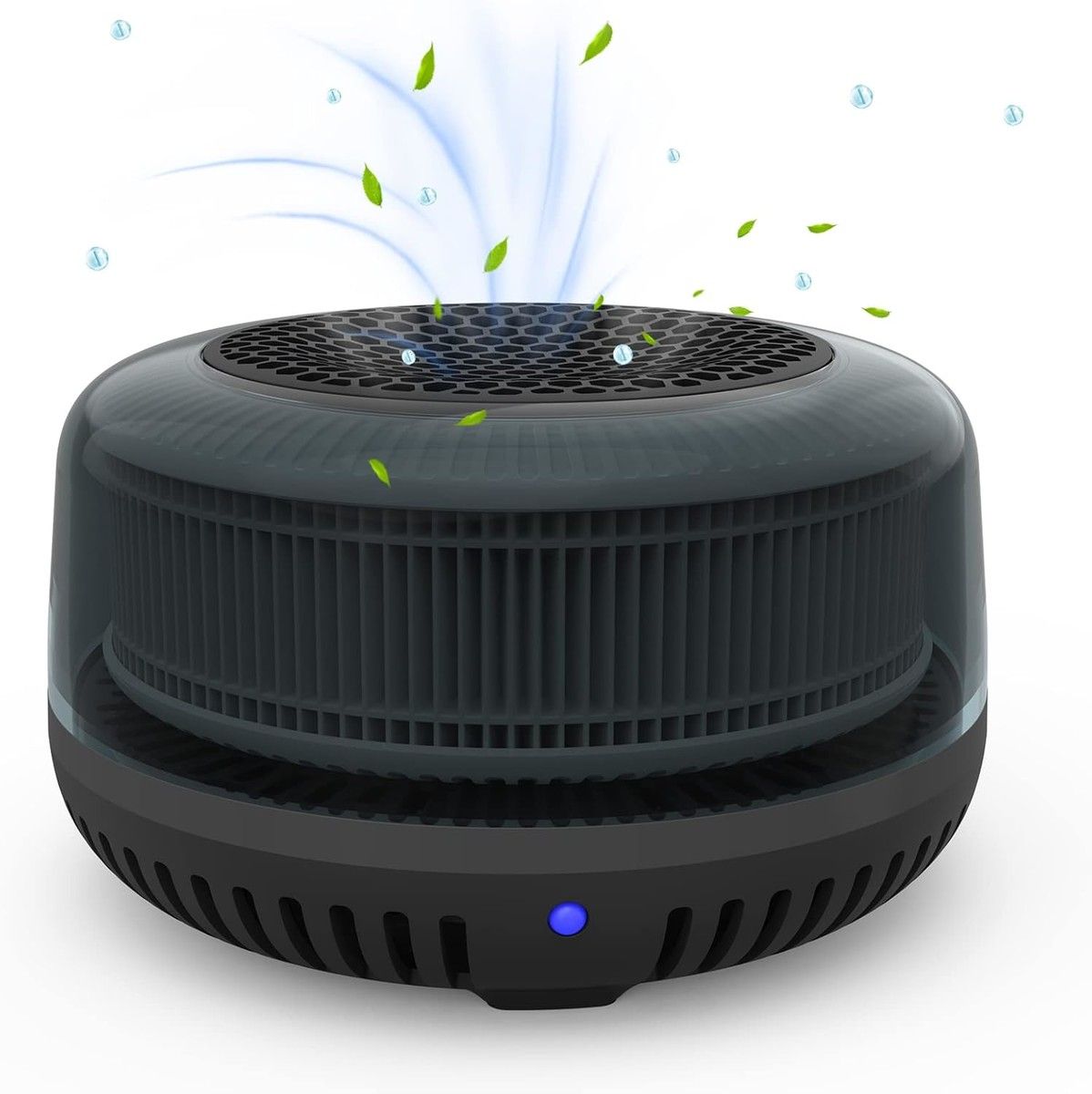 Small Air Purifier, Car Air Purifier Ionizer with True H13 HEPA Filter, USB Quiet Desktop Air Purifiers for Bedroom,Car, Small Room, Pets