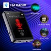 32GB Portable Mini MP3 Music Player 2.4 inch Touch Screen with Bluetooth Supports FM Radio,Voice Recorder
