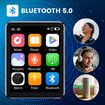 32GB Portable Mini MP3 Music Player 2.4 inch Touch Screen with Bluetooth Supports FM Radio,Voice Recorder
