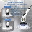 Electric Spin Scrubber, Cordless Cleaning Brush,Shower Scrubber Cordless Cleaning Brush, Cordless Cleaning Brush for Cleaning Floors, Windows, Bathtubs, Grout, iles, Sink, Car
