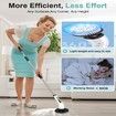 Electric Spin Scrubber, Cordless Cleaning Brush,Shower Scrubber Cordless Cleaning Brush, Cordless Cleaning Brush for Cleaning Floors, Windows, Bathtubs, Grout, iles, Sink, Car