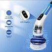 Electric Spin Scrubber, Cordless Cleaning Brush,Shower Scrubber Cordless Cleaning Brush, Cordless Cleaning Brush for Cleaning Floors, Windows, Bathtubs, Grout, iles, Sink, Car