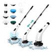 Electric Spin Scrubber, Cordless Cleaning Brush,Shower Scrubber Cordless Cleaning Brush, Cordless Cleaning Brush for Cleaning Floors, Windows, Bathtubs, Grout, iles, Sink, Car