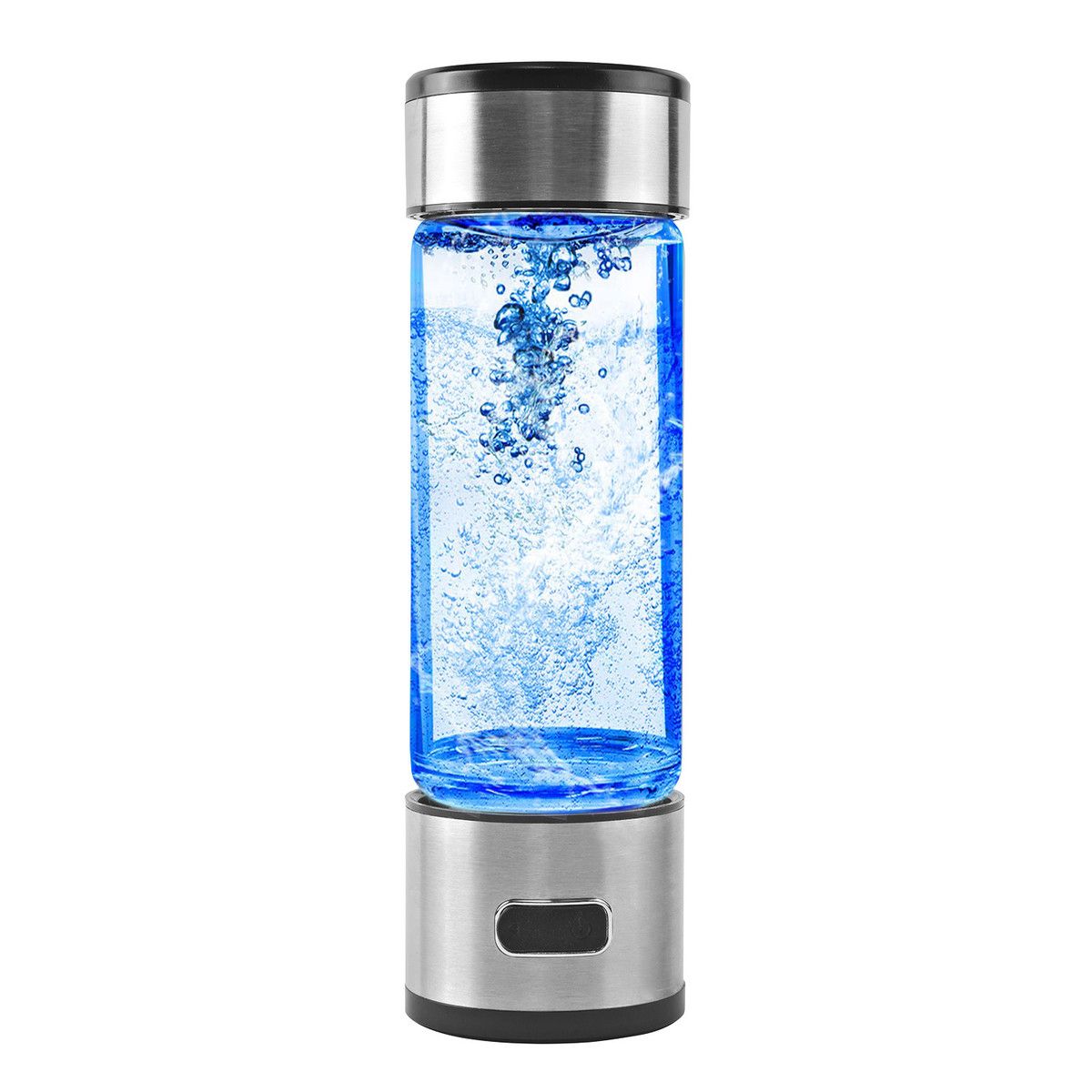 Hydrogen Water Bottle, Portable SPE PEM Technology Water Ionizer Machine, Rechargeable 3 Min Quick Electrolysis Water Bottle Generator for Home, Office, Travel