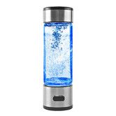 Water Bottle Hydrogen Portable SPE PEM Technology Ionizer Machine Rechargeable 3 Min Electrolysis Generator Home Office Travel Hydration