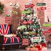 18 PCS Christmas Grinch Ornaments for Christmas Tree Decor,Christmas Tree Ornaments for Christmas Party Supplies