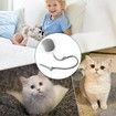 Pet Smart Rolling Ball, Cat Toy Ball, Electric Cat Toy Ball, Self Entertainment Cat Ball, Indoor Cat Toys, Cat Puzzle Toy, Cat Balls for Playing and Interaction, Perfect for Cat Lovers, Grey