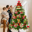 Grinch Christmas Tree Hanging Ornaments Decoration Set of 32 Tree Decorations,Indoor Outdoor Christmas Tree Decor